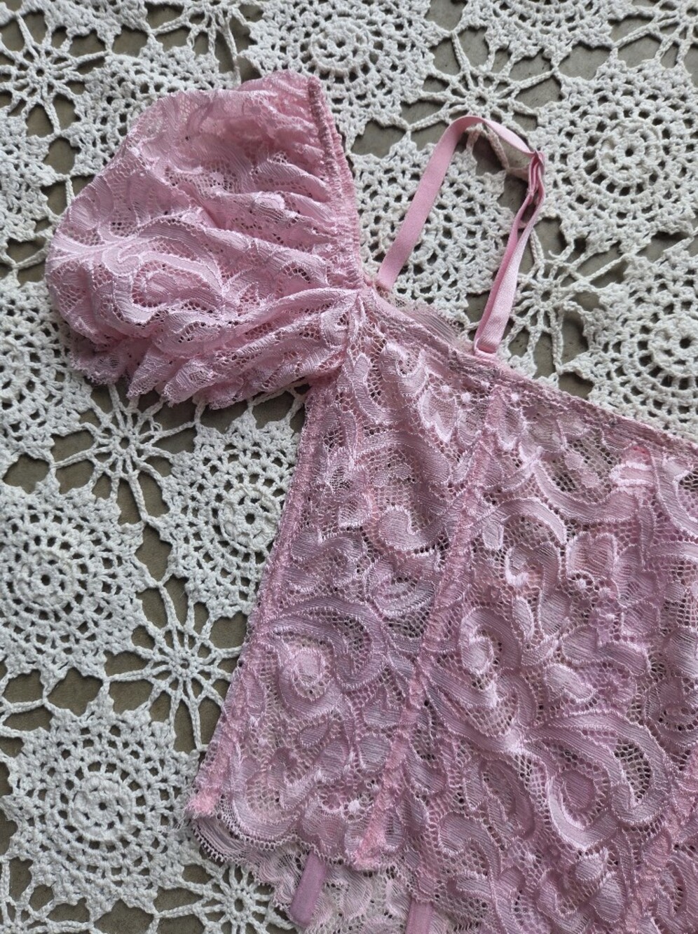 Dolls Kill Sugar Thrillz Yours Truly Lace Corset - Picture 8 of 10